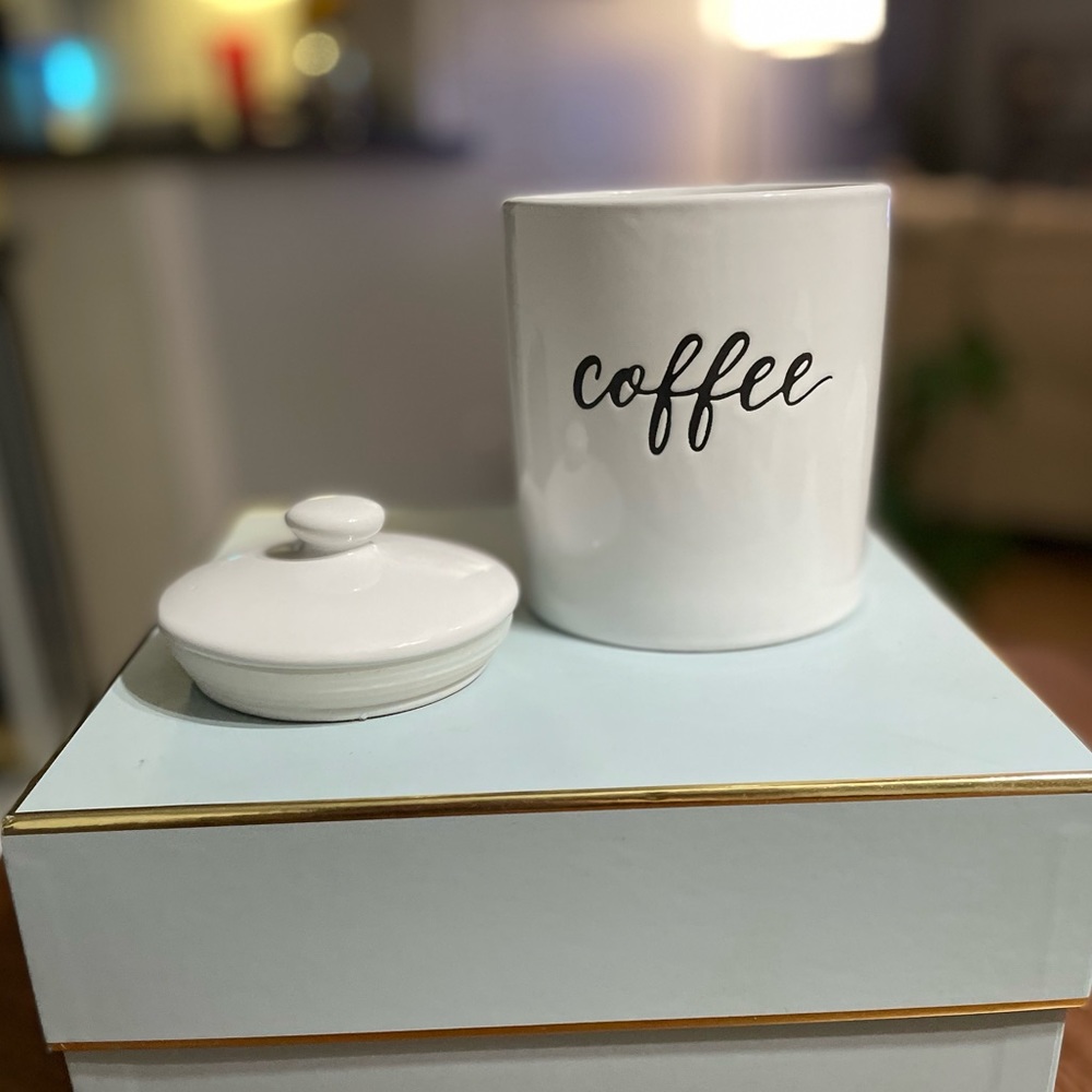 Coffee storage container - Threshold *ONLY USED ONCE FOR P.S. KCUPS**